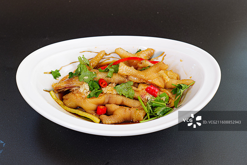 凉拌鸡爪图片素材