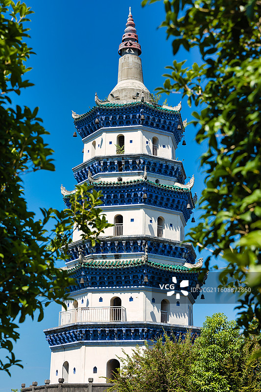 永州回龙塔景观图片素材