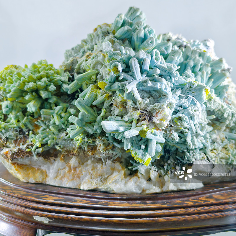 广西自然资源博物馆水磷铝铅矿图片素材