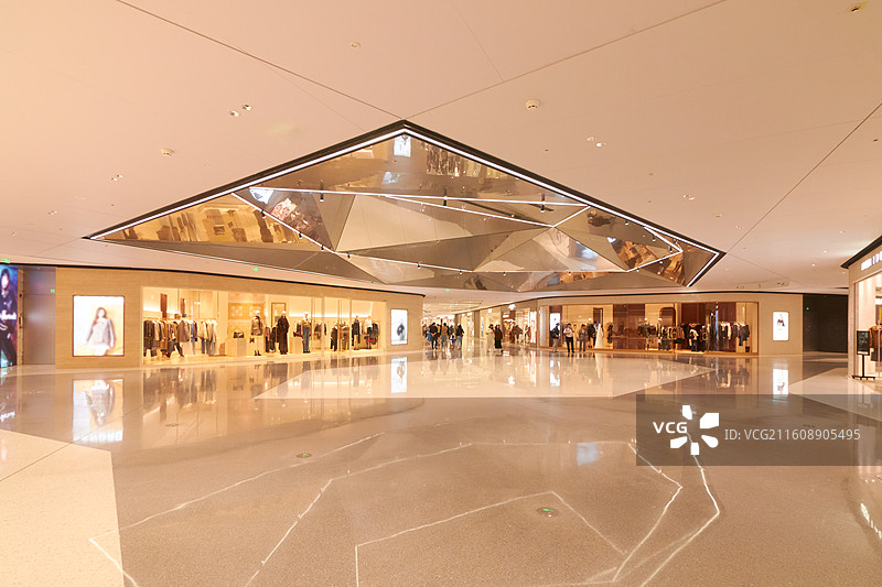 深圳万象城现代购物商场室内图片素材