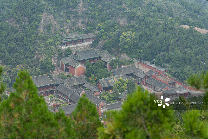 山西交城玄中寺图片素材