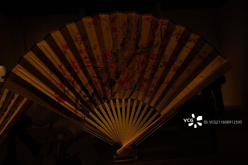 上海博物馆扇面特展宋徽宗宋明清图片素材