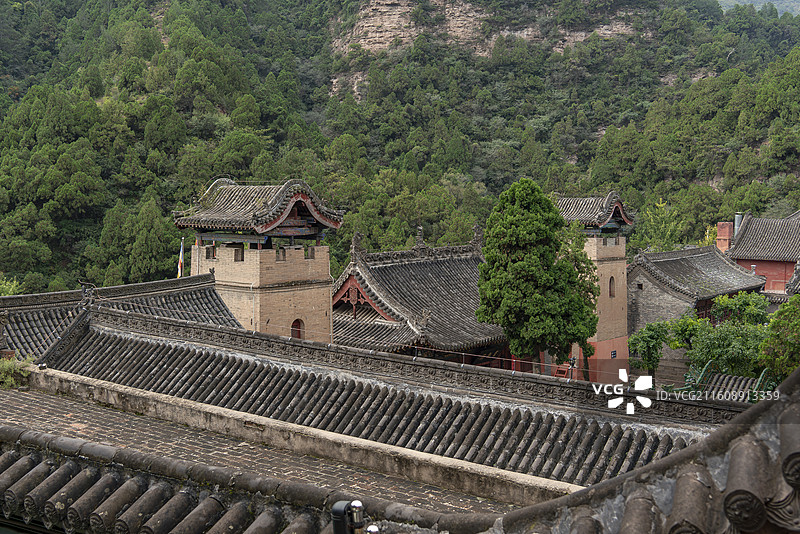 山西交城玄中寺图片素材