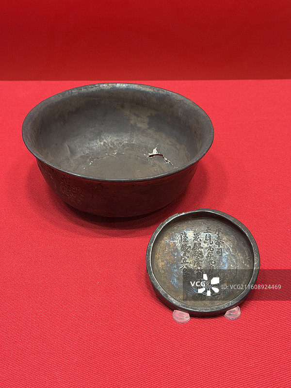 银厢花碗，明代，蕲春县博物馆藏，明代荆藩珍宝特展图片素材