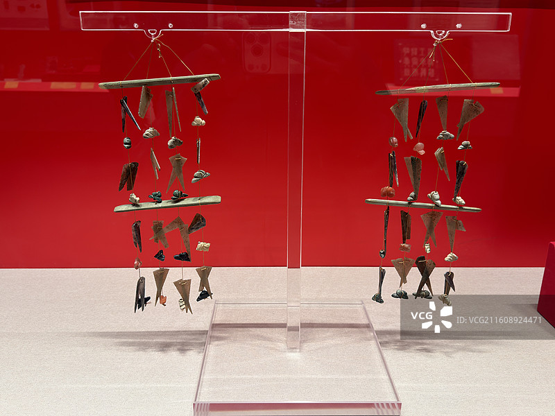 玉禁步，明代，蕲春县博物馆藏，明代荆藩珍宝特展图片素材