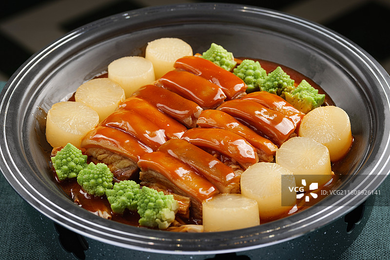 红焖萝卜东山羊图片素材