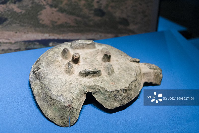 铜犁范 明朝 二级文物 内蒙古博物院图片素材