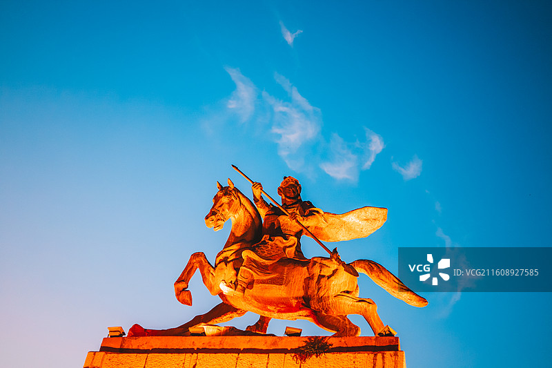 湖北当阳长坂坡图片素材