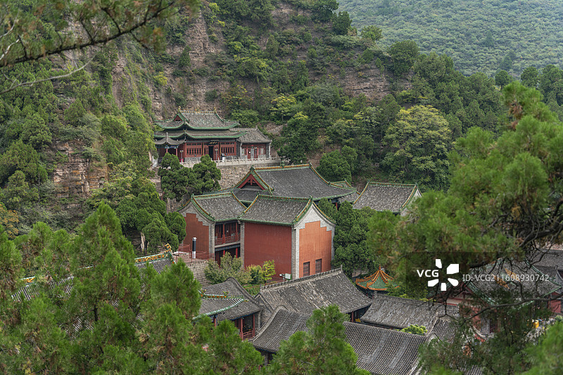 山西交城玄中寺图片素材