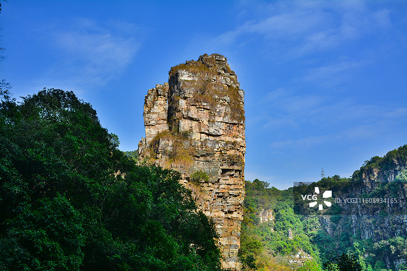 韶关广东大峡谷图片素材
