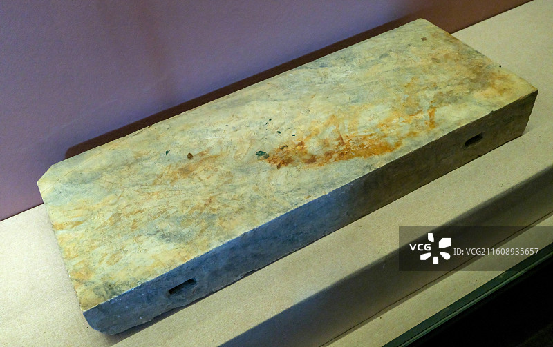 乾隆帝《钦定重刻淳化阁帖》石刻 清代 长春园含经堂遗址出土 圆明园管理处藏 北京圆明园博物馆展览图片素材