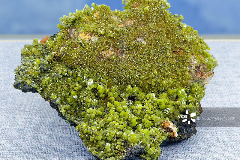 广西自然资源博物馆磷氯铅矿图片素材