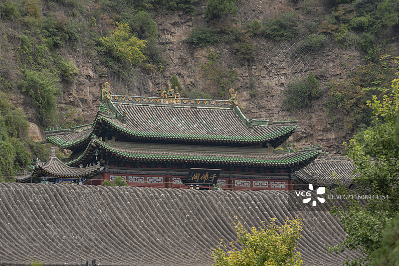 山西交城玄中寺图片素材