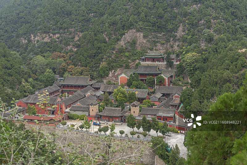 山西交城玄中寺图片素材