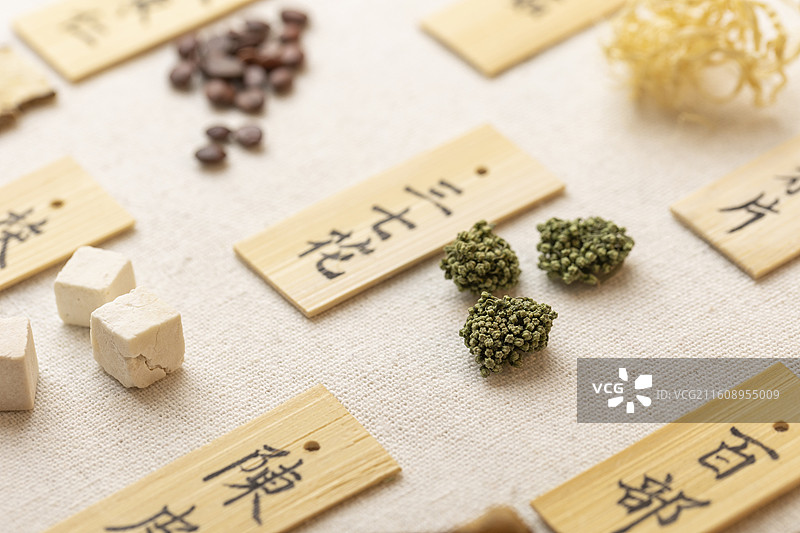 中药材三七花图片素材