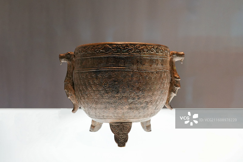 通州儒学铜铏 清光绪十九年(1893) 上海博物馆藏图片素材