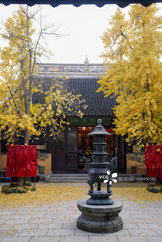 上海 沉香阁 慈云禅寺图片素材