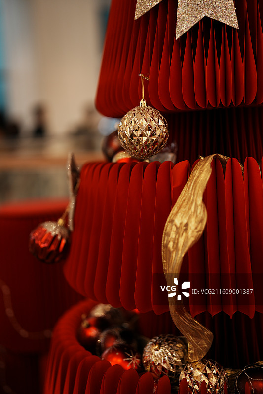 深业上城圣诞树图片素材