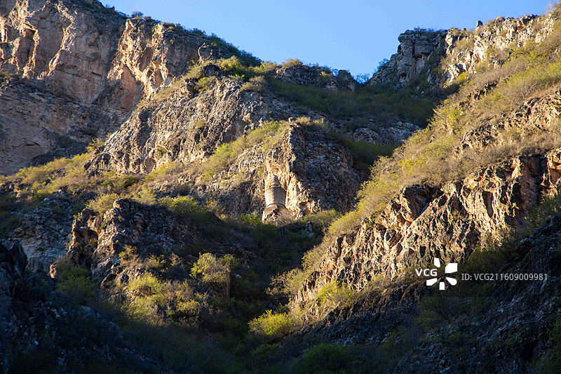 河北赤城朝阳洞塔图片素材