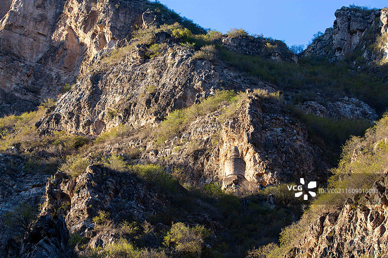 河北赤城朝阳洞塔图片素材