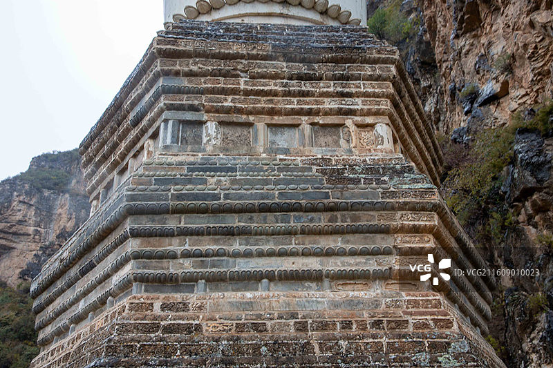 河北赤城朝阳洞塔图片素材