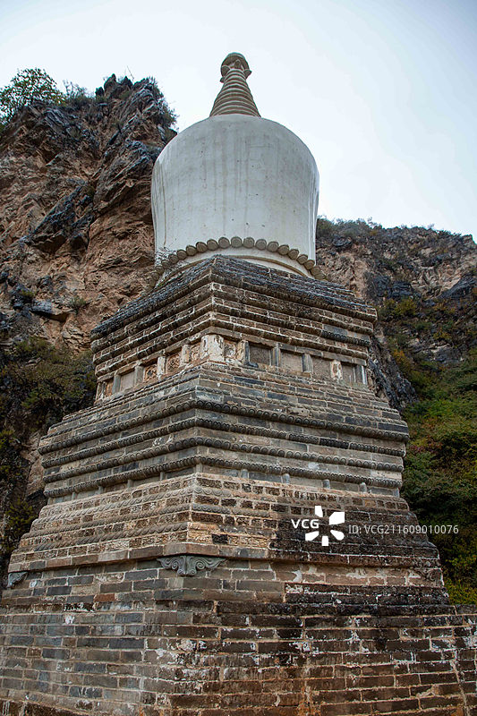 河北赤城朝阳洞塔图片素材