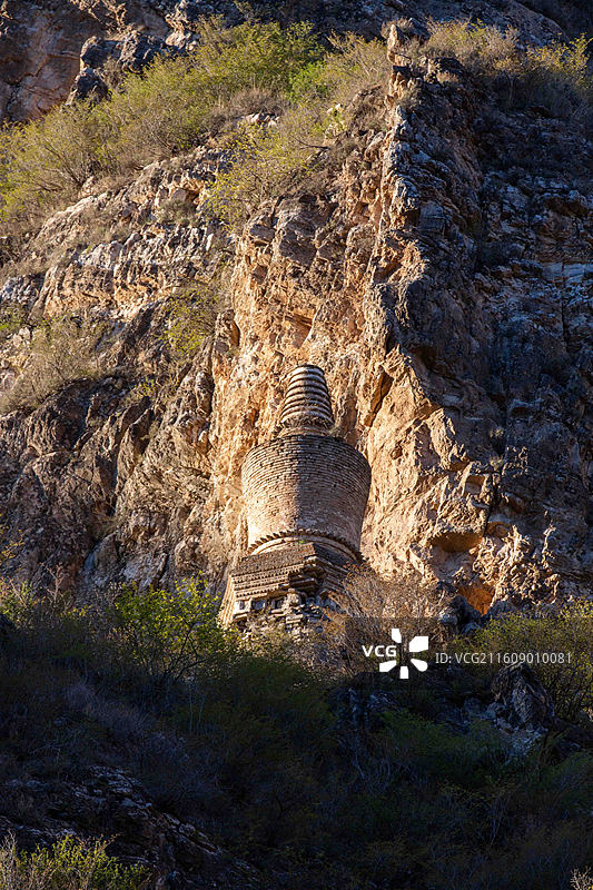河北赤城朝阳洞塔图片素材