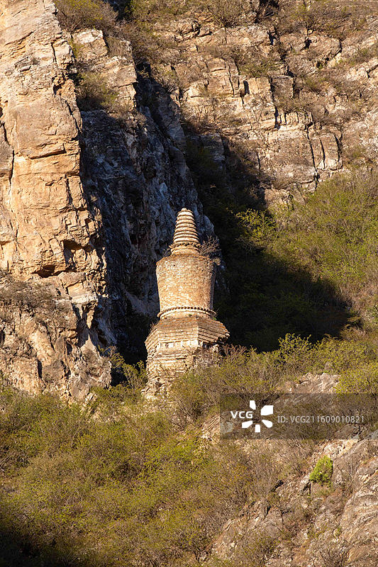 河北赤城朝阳洞塔图片素材