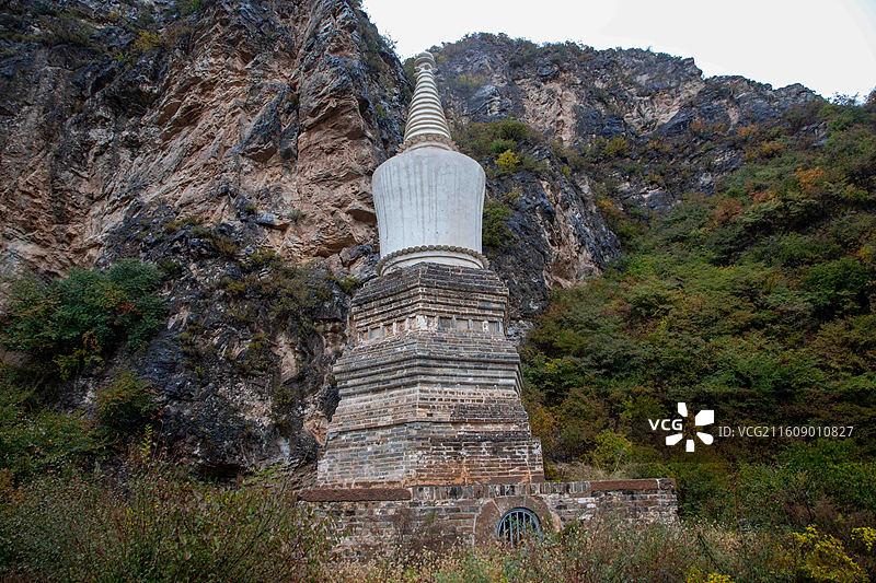 河北赤城朝阳洞塔图片素材