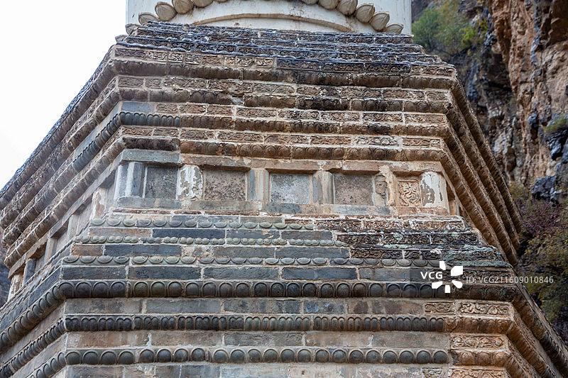 河北赤城朝阳洞塔图片素材