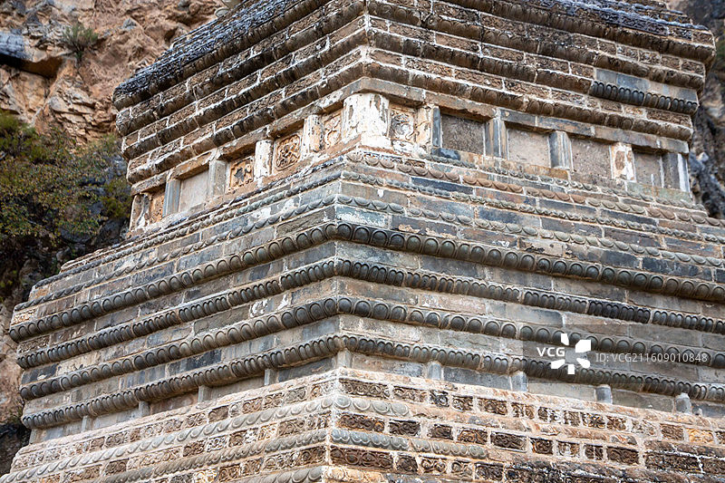 河北赤城朝阳洞塔图片素材