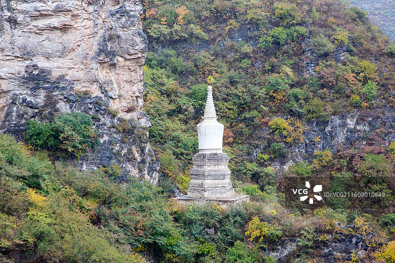 河北赤城朝阳洞塔图片素材