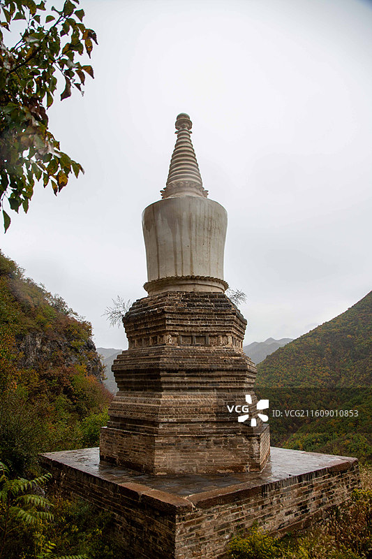 河北赤城朝阳洞塔图片素材