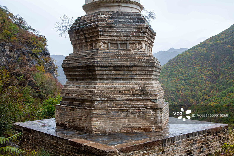 河北赤城朝阳洞塔图片素材