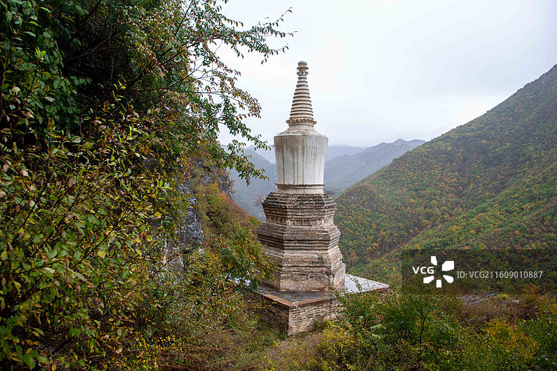 河北赤城朝阳洞塔图片素材