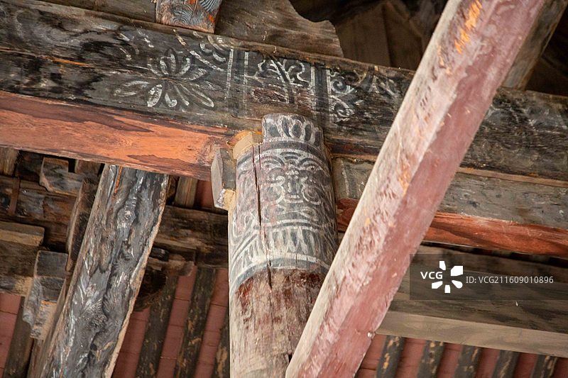 延庆寺宋构+经幢图片素材