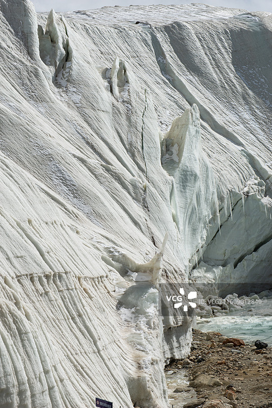 新疆慕士塔格峰冰川公园图片素材