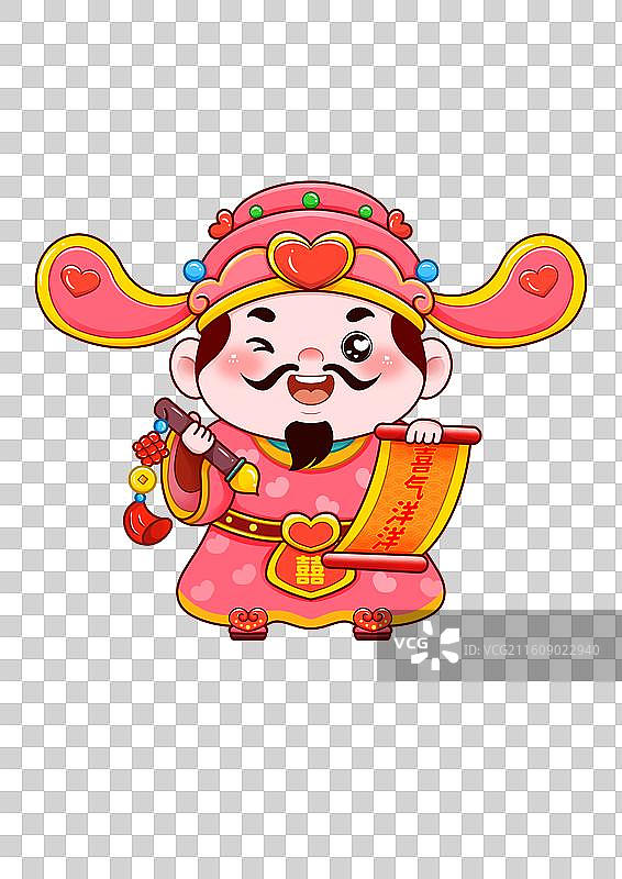 福禄寿喜财图片素材