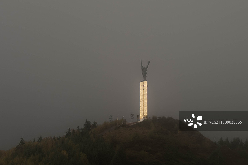 松潘县—红军长征纪念碑图片素材