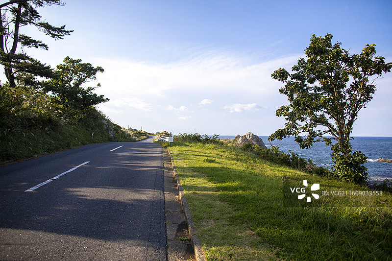 日本岩手县八户苇毛崎的风光图片素材