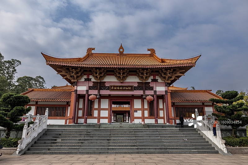广西桂林恭城三庙两馆建筑群图片素材