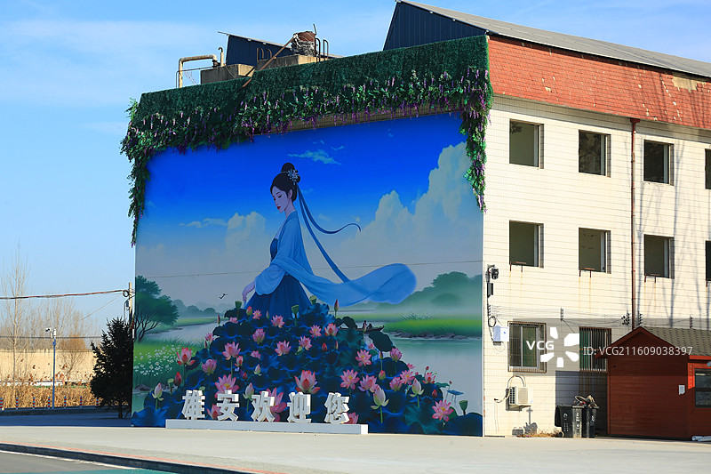 雄安新区雄县美景抓拍图片素材