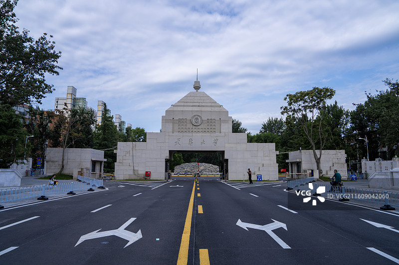天津大学校门图片素材