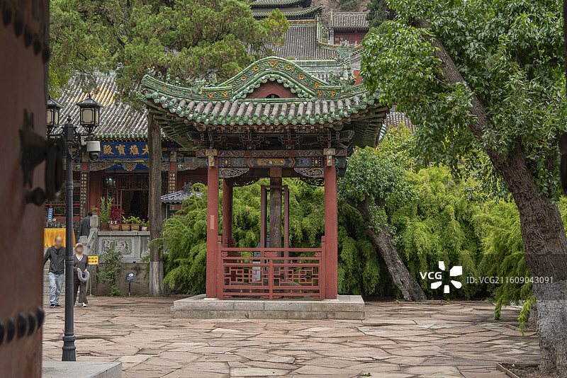 山西交城玄中寺图片素材