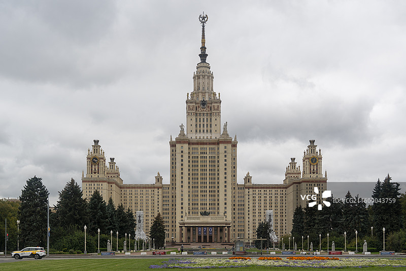 莫斯科大学主楼图片素材