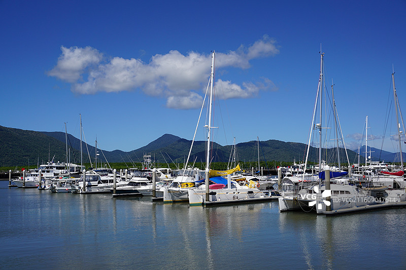 澳大利亚昆士兰州凯恩斯街景图片素材