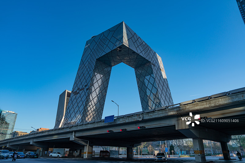 北京中央广播电视总台光华路办公区图片素材