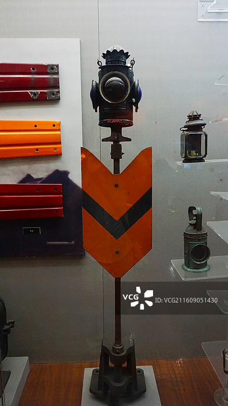 铁路信号灯：（资料图）图片素材