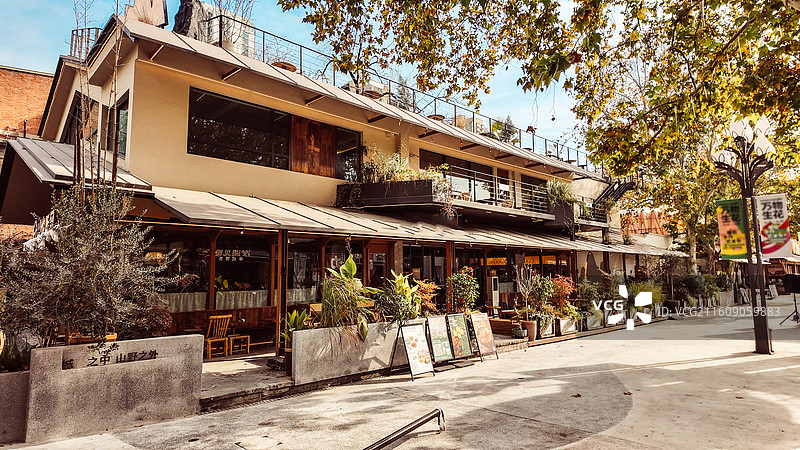 郑州二砂文创园-包豪斯建筑-磨街图片素材