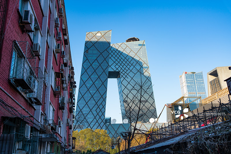 北京中央广播电视总台光华路办公区图片素材